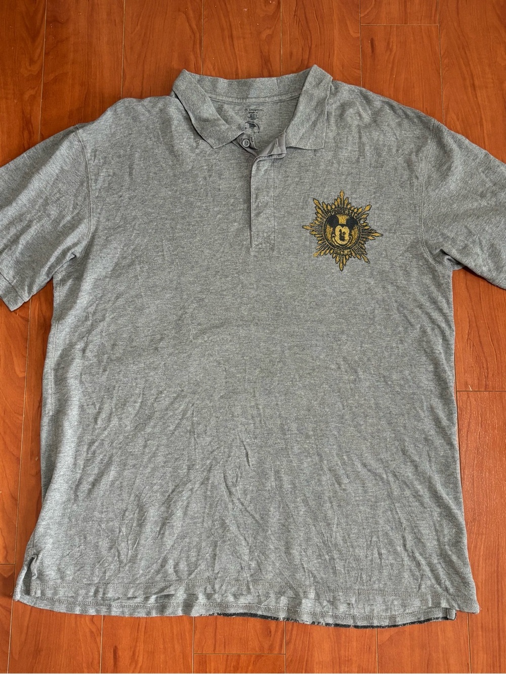 Disney Store Mickey Mouse Polo Shirt With Back Graphic - Men’s XL